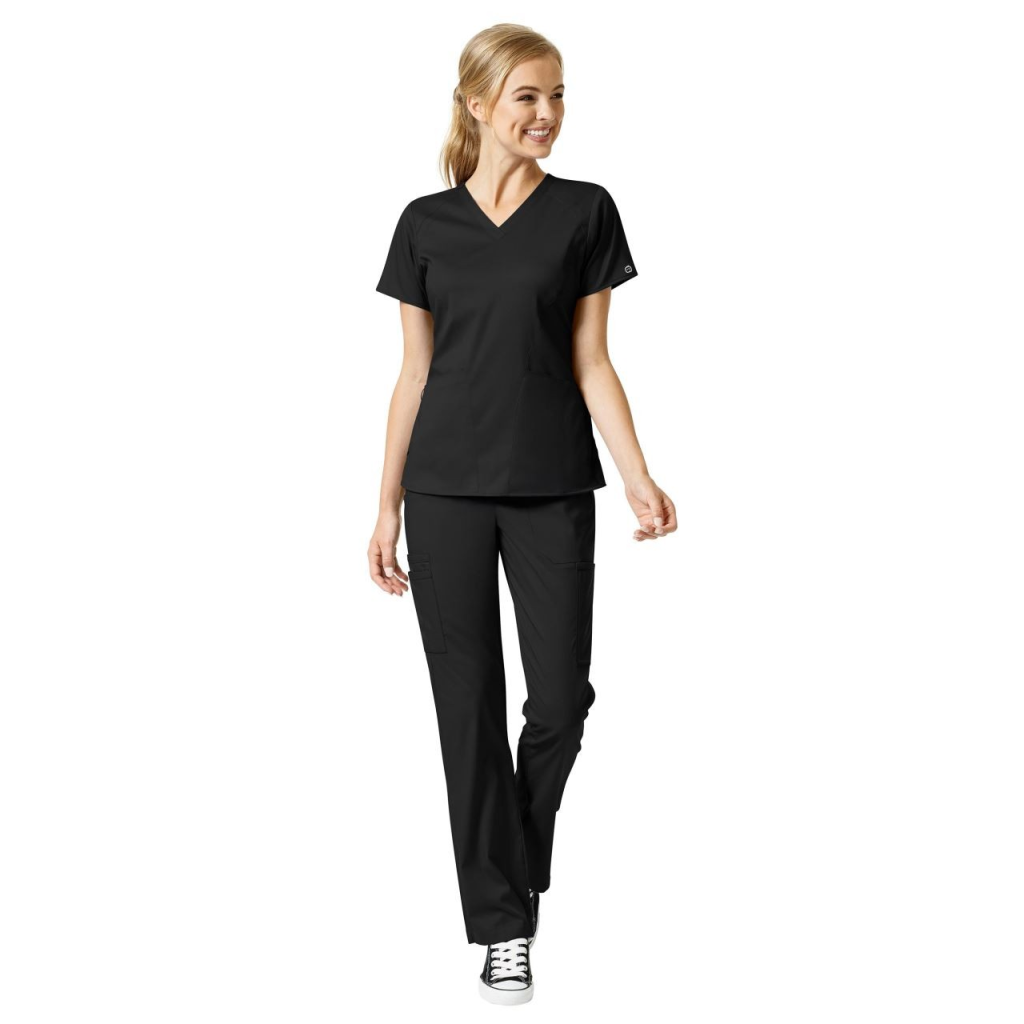 Bluza uniforma medicala, WonderWink PRO, 6319-BLAC